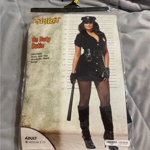 Spirit Black Mini Dress Costume